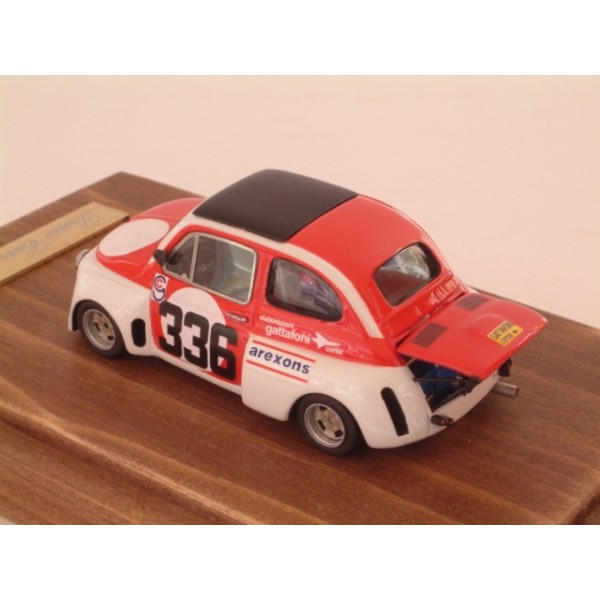 Fiat 500 Giannini 700 Silhouette Gattafoni Corse Gr.5 #336 Passo dello Spino 1979 - Special Built 1:43 